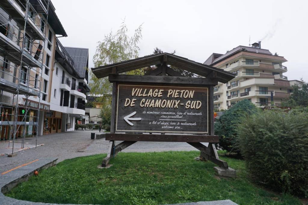 Studio Face Au Mont-Blanc Apartamento Chamonix Exterior foto